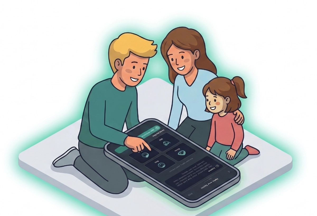 Easy onboarding family setup